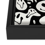 Ghost Melted Happiness Framed Canvas Print Gallery Image 3