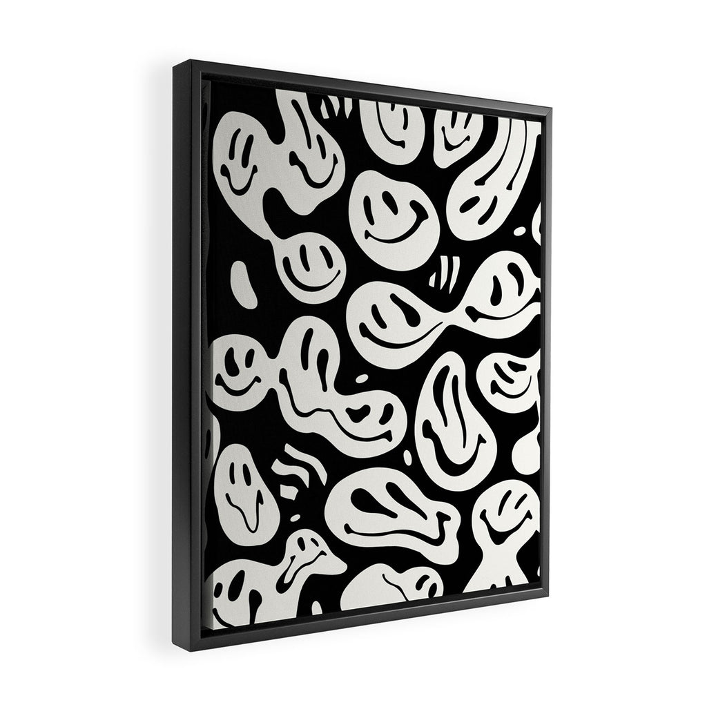 Ghost Melted Happiness Framed Canvas Print Gallery Image 2