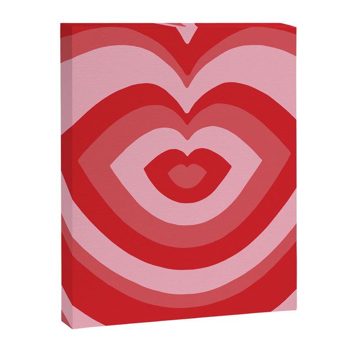 Hypnotic Cherry Lips Canvas Print Gallery Image 1