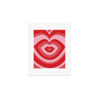 Hypnotic Cherry Lips Art Print Gallery Image 1