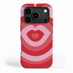 Hypnotic Cherry Lips iPhone Case Gallery Image 1