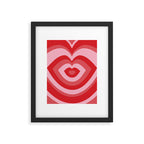 Hypnotic Cherry Lips Framed Art Print Gallery Image 6
