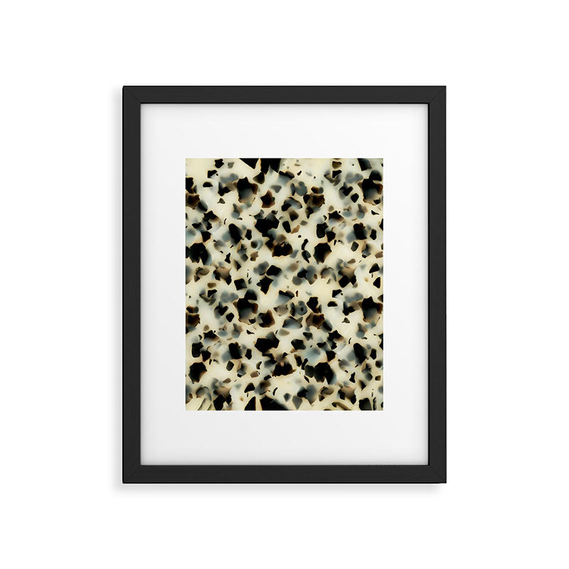 Ivory Acetate Tortoise Shell Framed Art Print Gallery Image 5