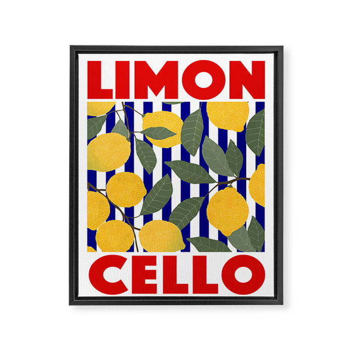 Limoncello Framed Canvas Print Gallery Image 1