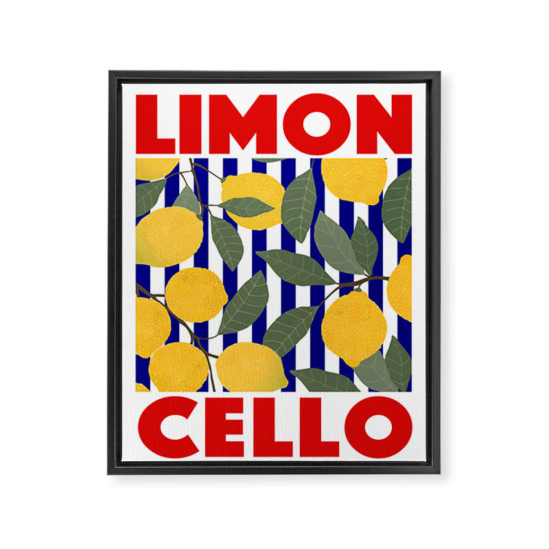 Limoncello Framed Canvas Print Gallery Image 3