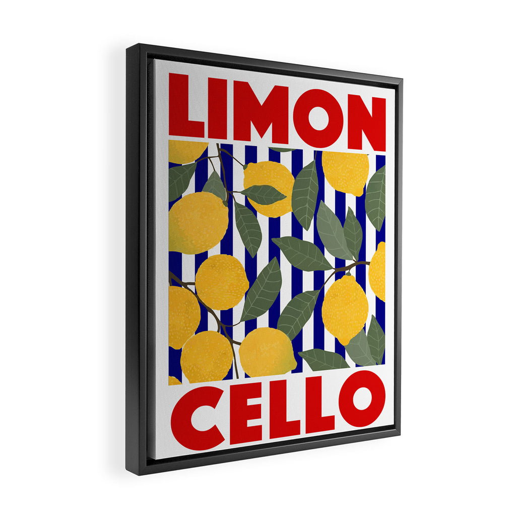 Limoncello Framed Canvas Print Gallery Image 2