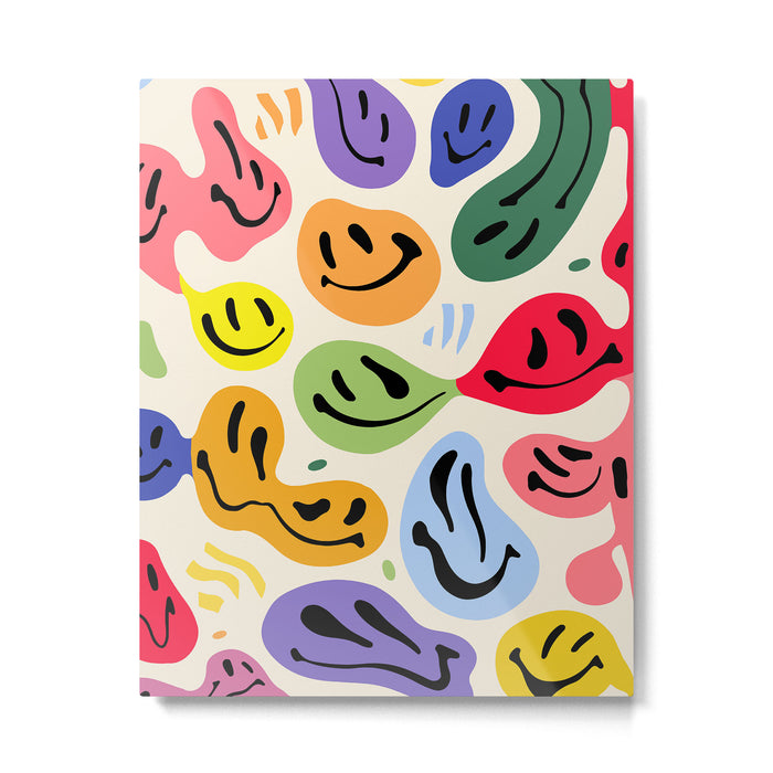 Melted Happiness Colores Metal Print Gallery Image 1