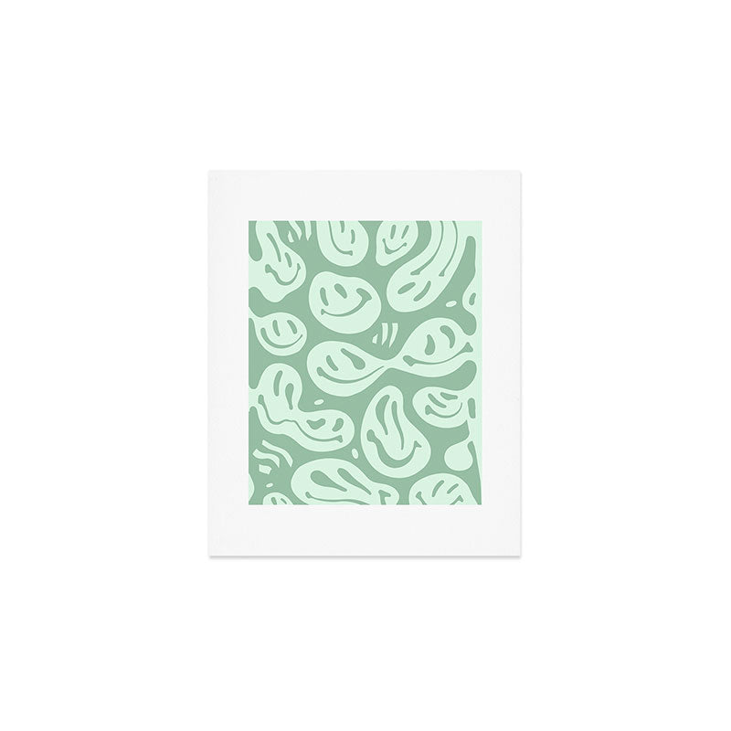 Minty Fresh Melted Happiness Art Print Gallery Image 1