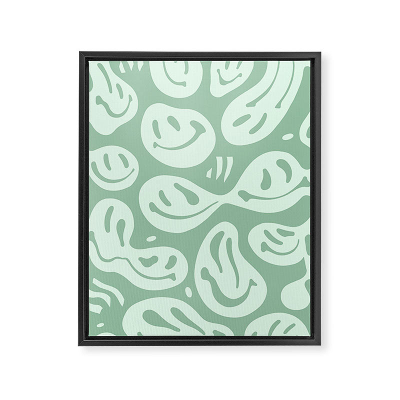 Minty Fresh Melted Happiness Framed Canvas Print Gallery Image 8