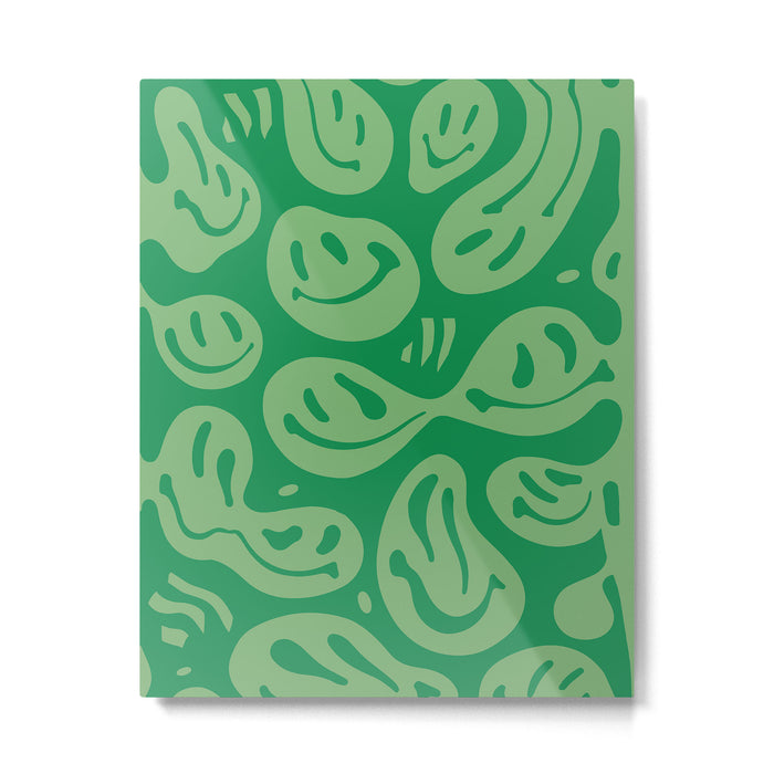Money Green Melted Happiness Metal Print Gallery Image 1