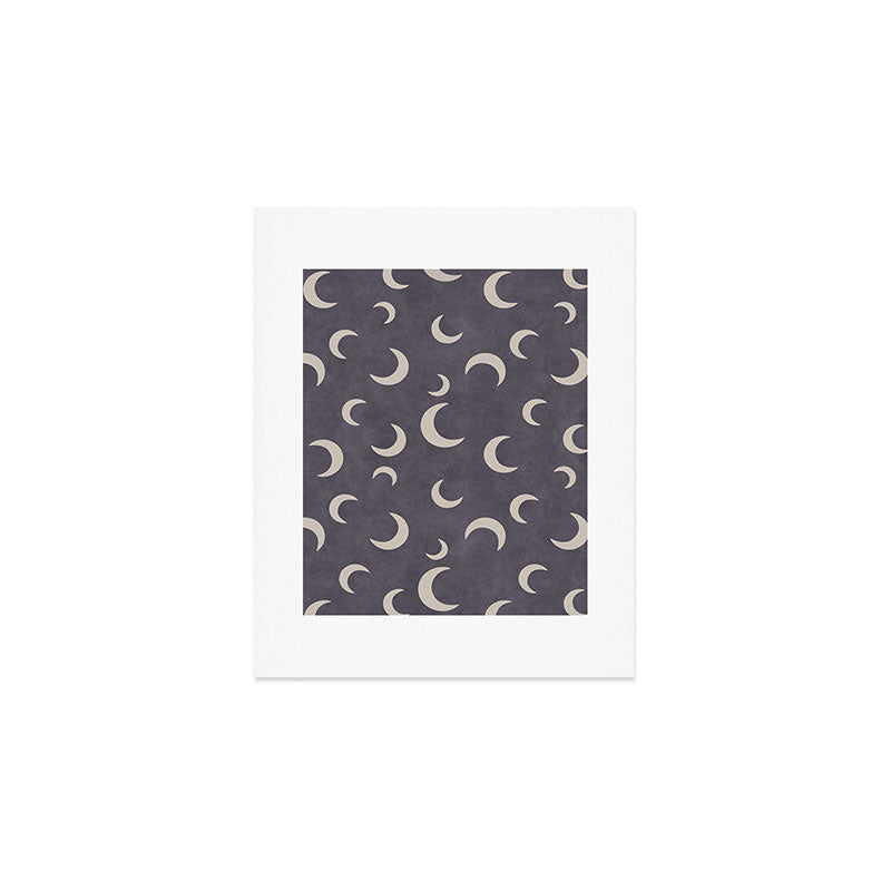 Moonlight Concrete Art Print Gallery Image 1