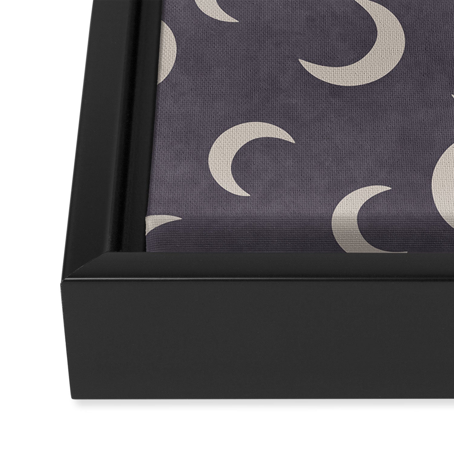 Moonlight Concrete Framed Canvas Print Gallery Image 3