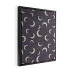 Moonlight Concrete Framed Canvas Print Gallery Image 2