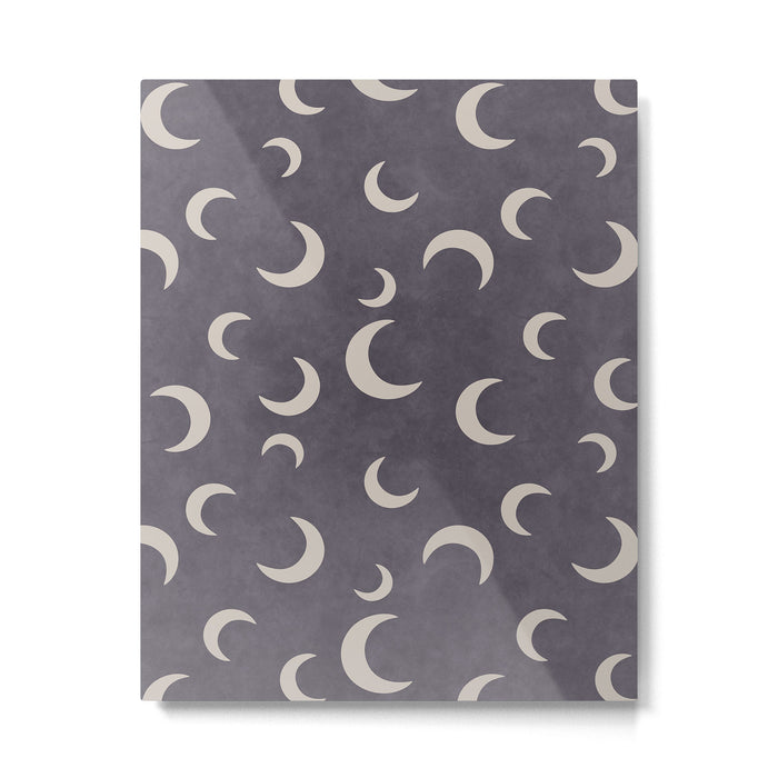 Moonlight Concrete Metal Print Gallery Image 1