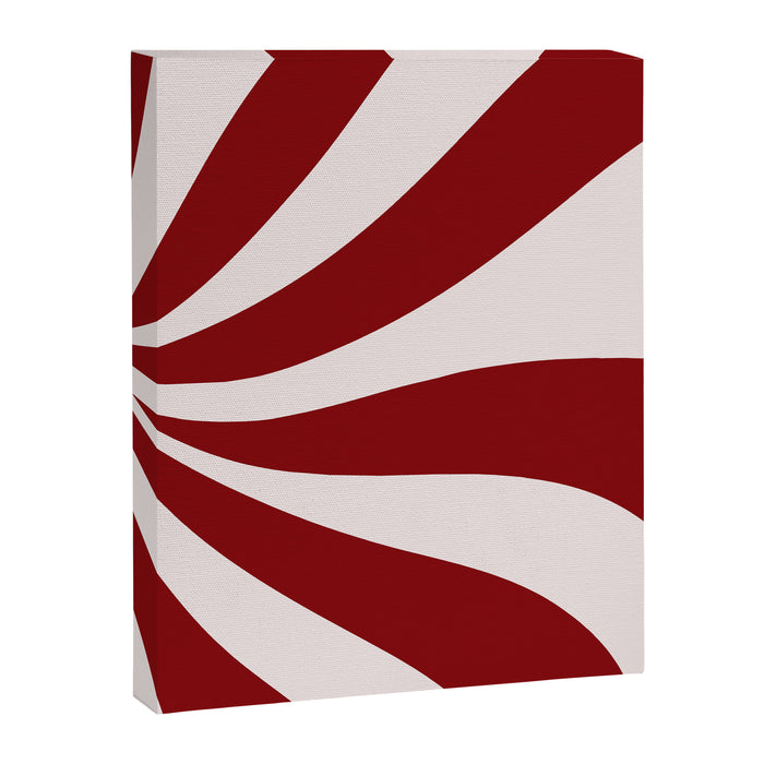 Peppermint Candy Flow Canvas Print Gallery Image 1
