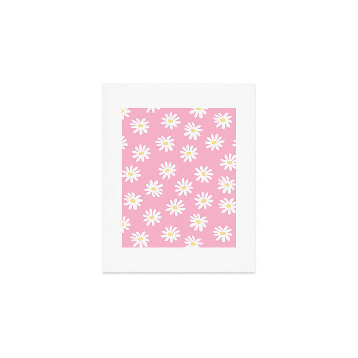 Pink Daisy Daydream Art Print Gallery Image 1
