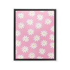 Pink Daisy Daydream Framed Canvas Print Gallery Image 6