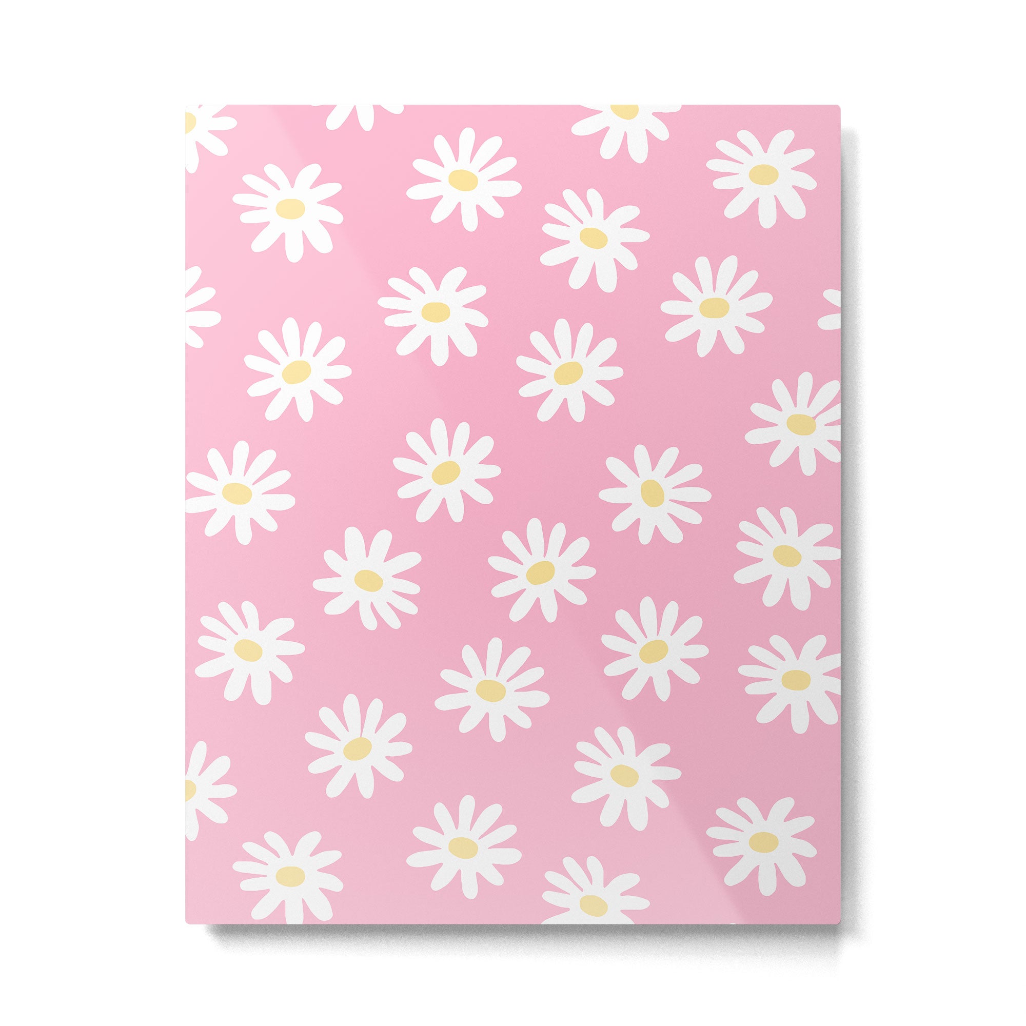 Pink Daisy Daydream Metal Print Gallery Image 4