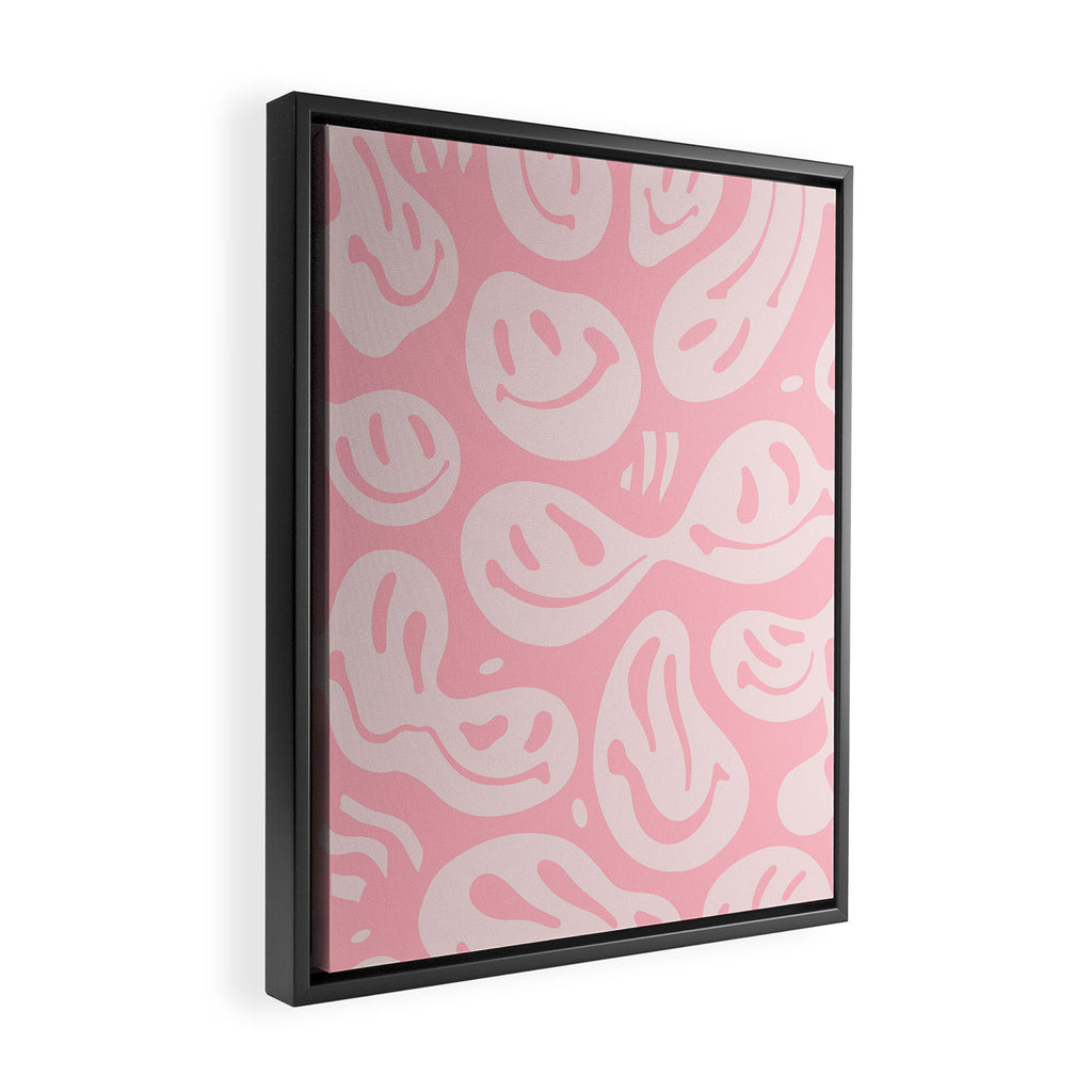 Pinkie Melted Happiness Framed Canvas Print Gallery Image 2