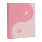Pinkie Yin Yang Stars Canvas Print Gallery Image 8