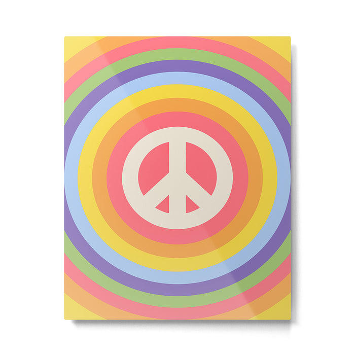 Ripples of Peace Metal Print Gallery Image 1