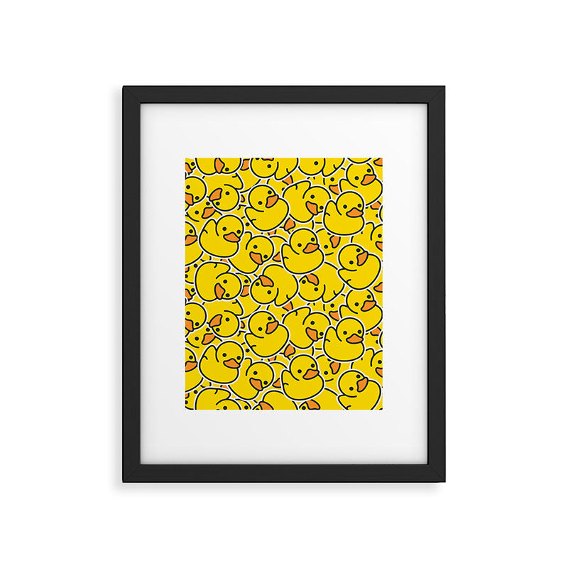 Rubber Duckies Framed Art Print Gallery Image 6