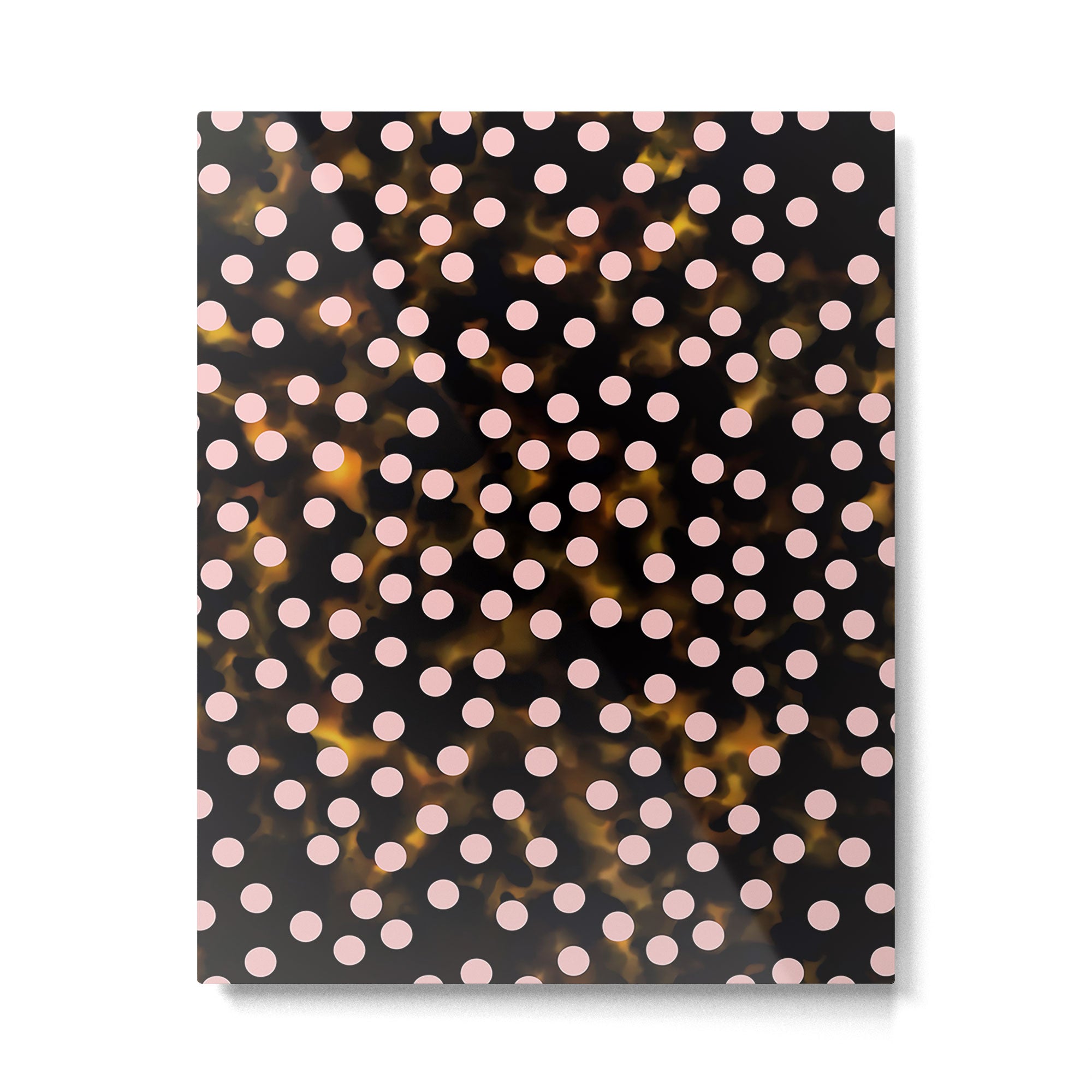 Scatter Dots Tortoise Metal Print Gallery Image 4