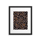 Scatter Dots Tortoise Framed Art Print Gallery Image 5