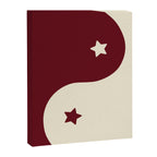 Smoke Cherry Yin Yang Stars Canvas Print Gallery Image 8