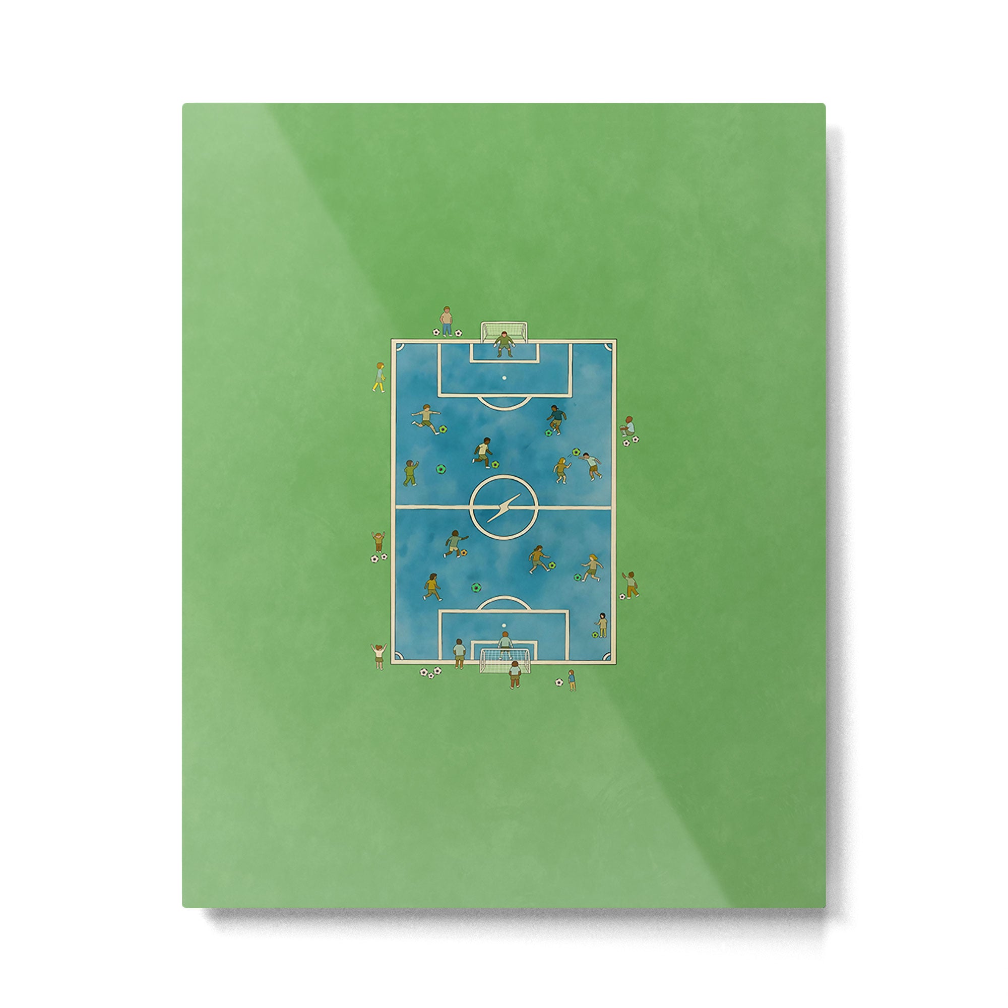 Soccer Club Metal Print Gallery Image 4