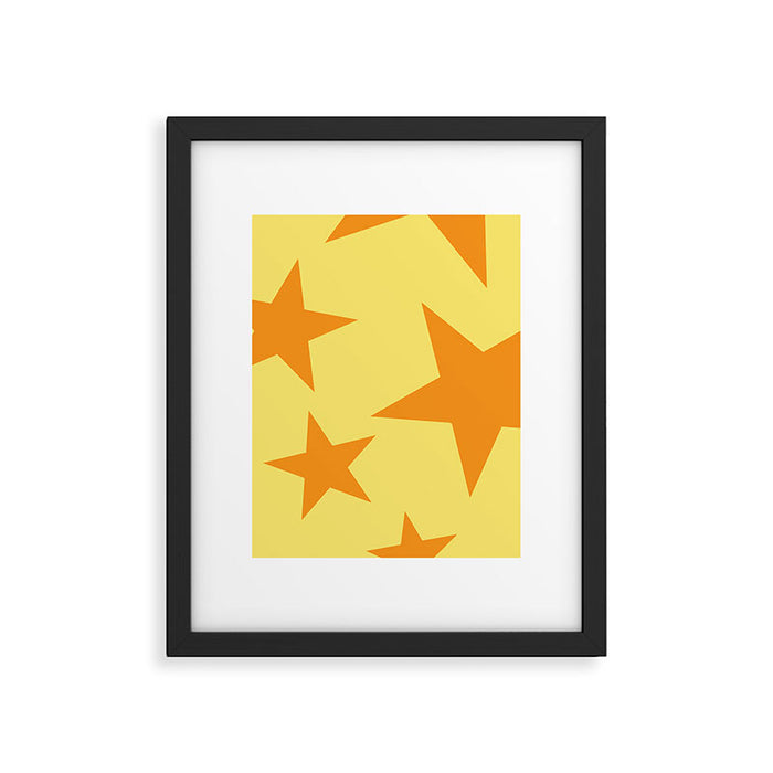 Sunrise Big Ol Stars Framed Art Print Gallery Image 1