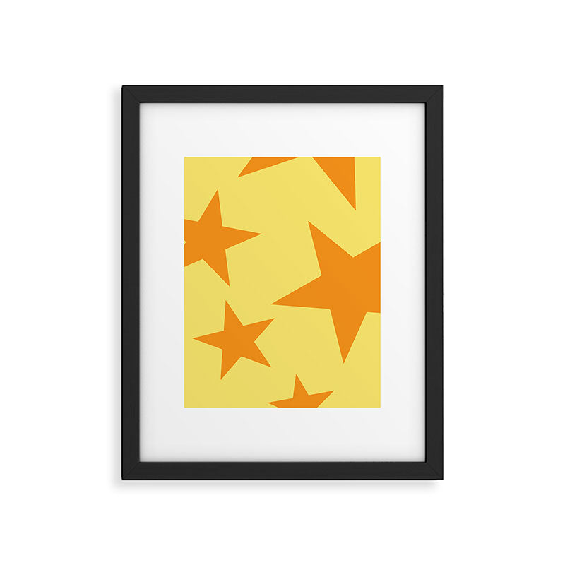 Sunrise Big Ol Stars Framed Art Print Gallery Image 6