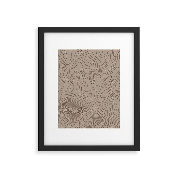 Terracota Framed Art Print Gallery Image 1