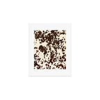 Textured Speckled Cow Art Print Gallery Image 1