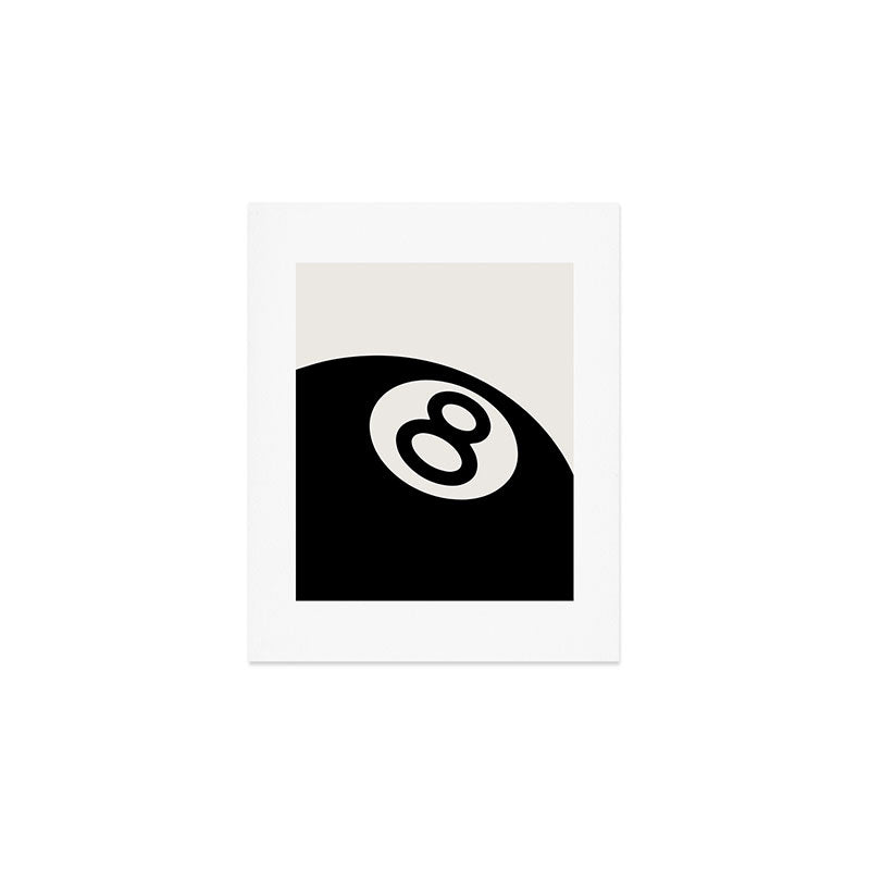 The 8 Ball Art Print Gallery Image 1