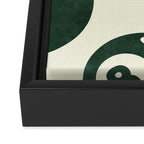 The 8 Ball Clubhouse Old Money Green Framed Canvas Print Gallery Image 3