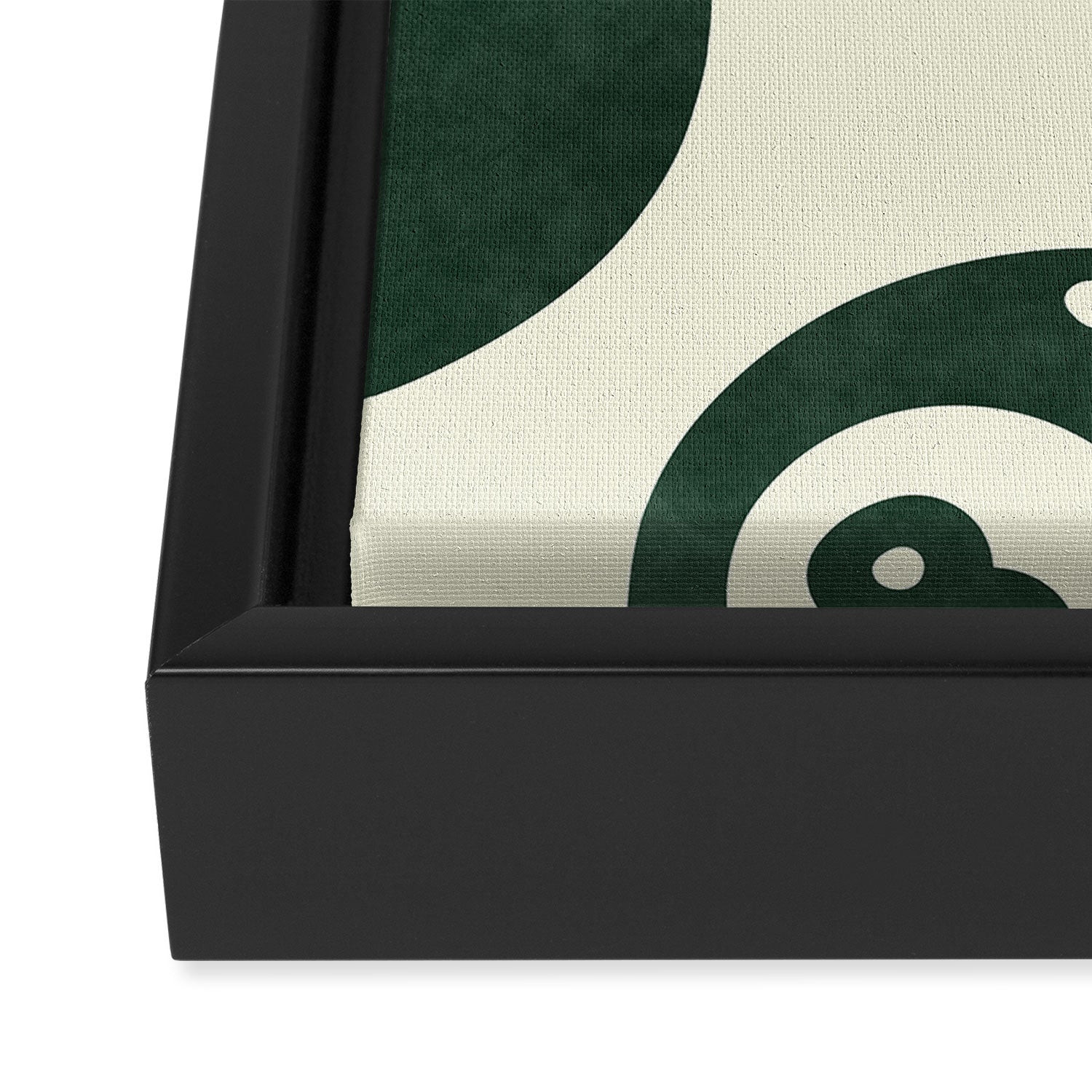 The 8 Ball Clubhouse Old Money Green Framed Canvas Print Gallery Image 3