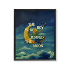 The Boy Who Jumped the Moon Framed Canvas Print Gallery Image 6