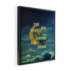 The Boy Who Jumped the Moon Framed Canvas Print Gallery Image 2