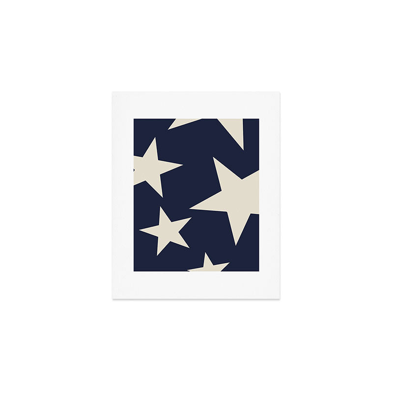The Hamptons Big Ol' Stars Art Print Gallery Image 1