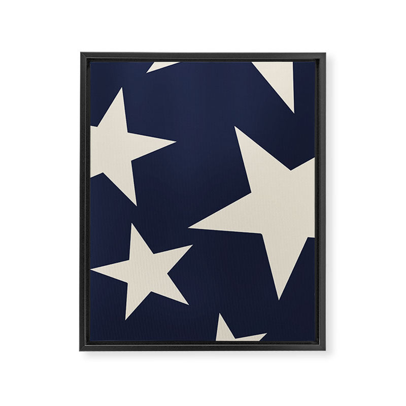 The Hamptons Big Ol' Stars Framed Canvas Print Gallery Image 8