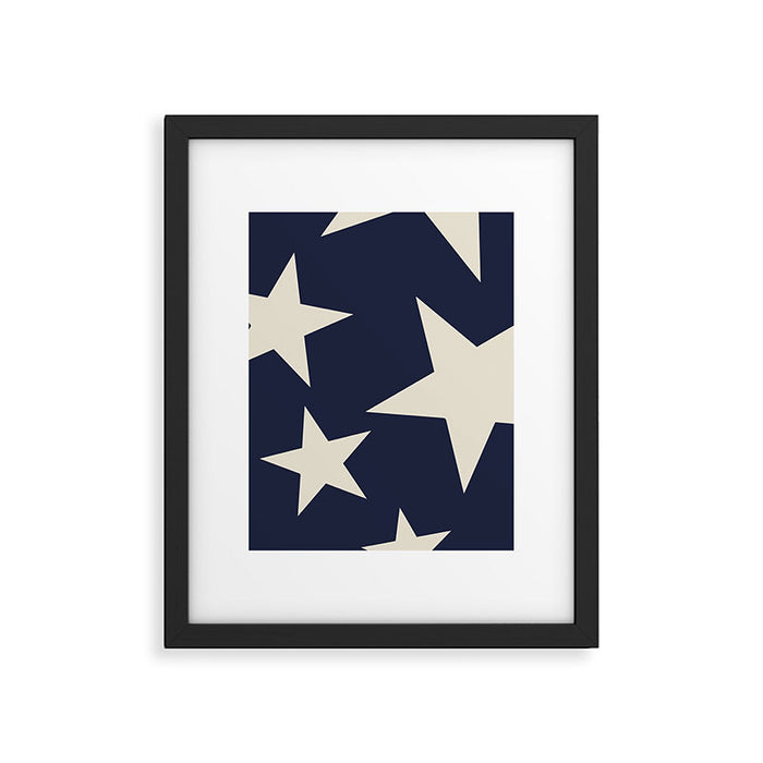 The Hamptons Big Ol' Stars Framed Art Print Gallery Image 1