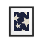 The Hamptons Big Ol' Stars Framed Art Print Gallery Image 6