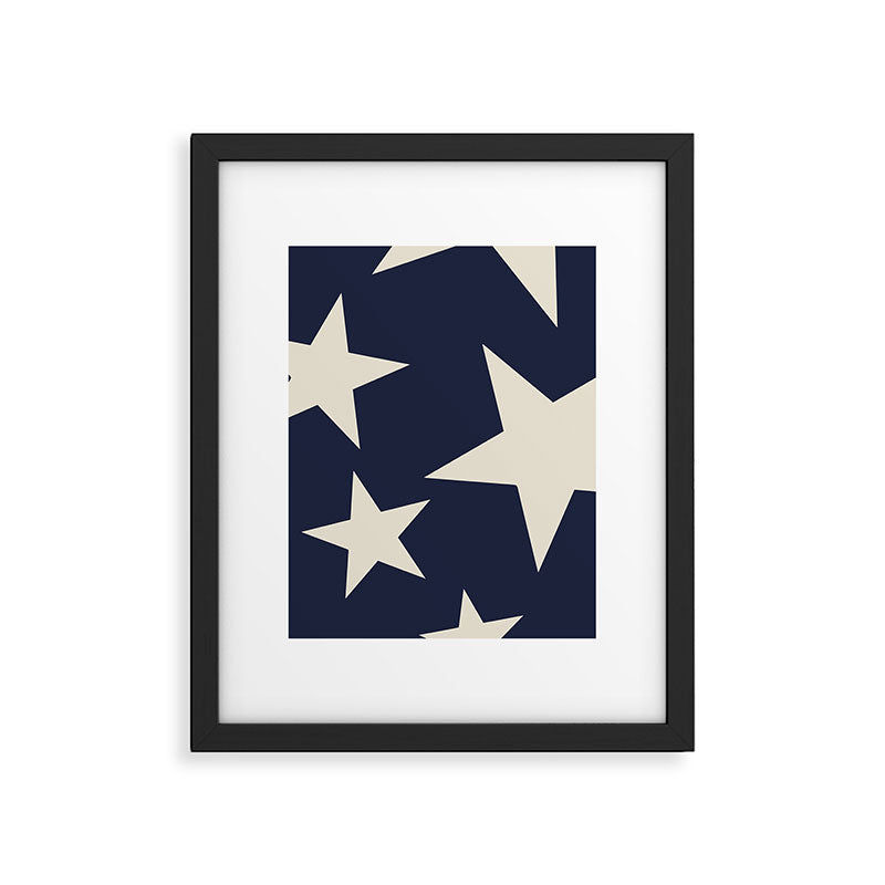 The Hamptons Big Ol' Stars Framed Art Print Gallery Image 6