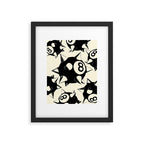 The Spiked 8 Ball Framed Art Print Gallery Image 5