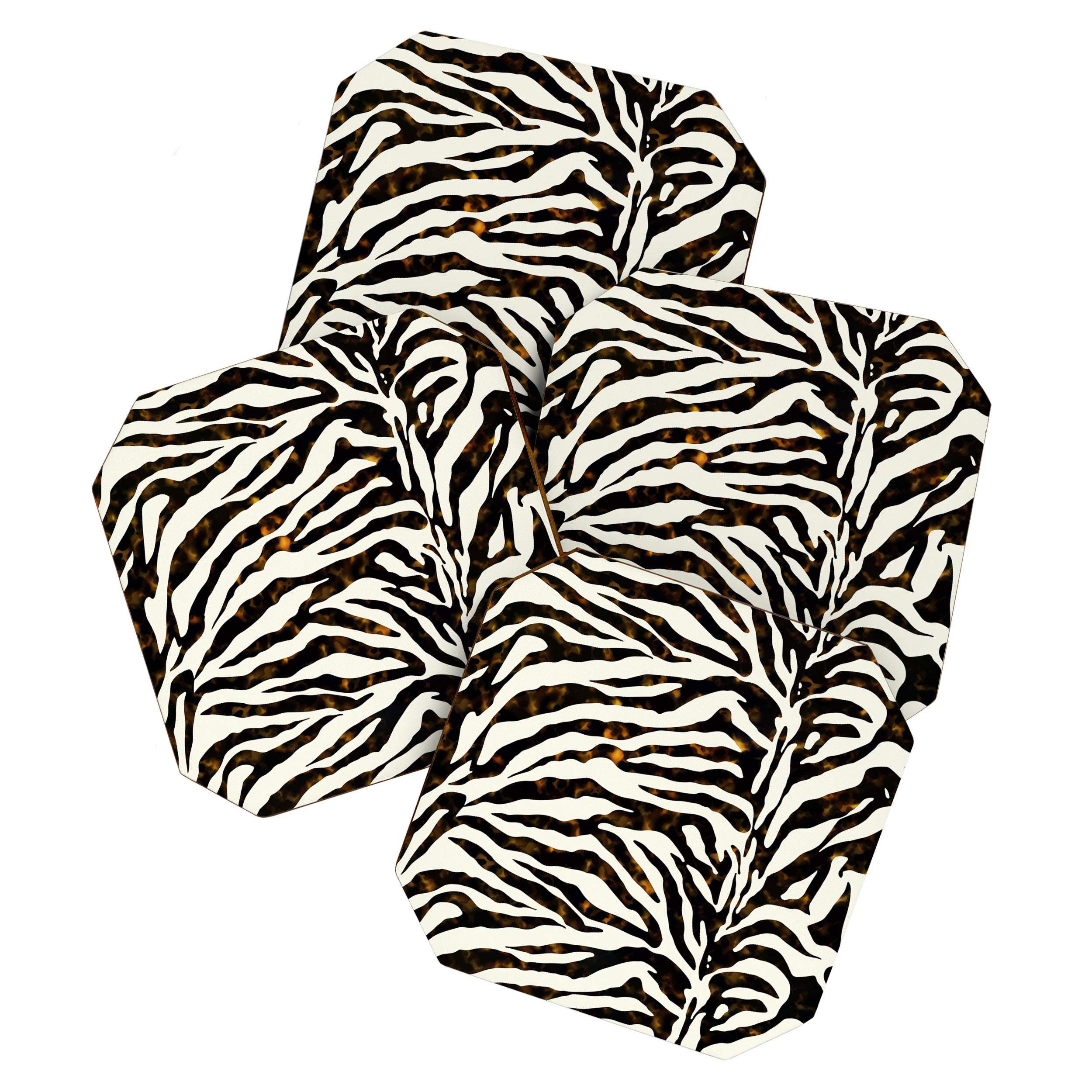 Tortoiseshell Zebra Coaster Gallery Image 1