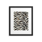 Tortoiseshell Zebra Framed Art Print Gallery Image 6