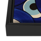 Watercolor Evil Eye Framed Canvas Print Gallery Image 3