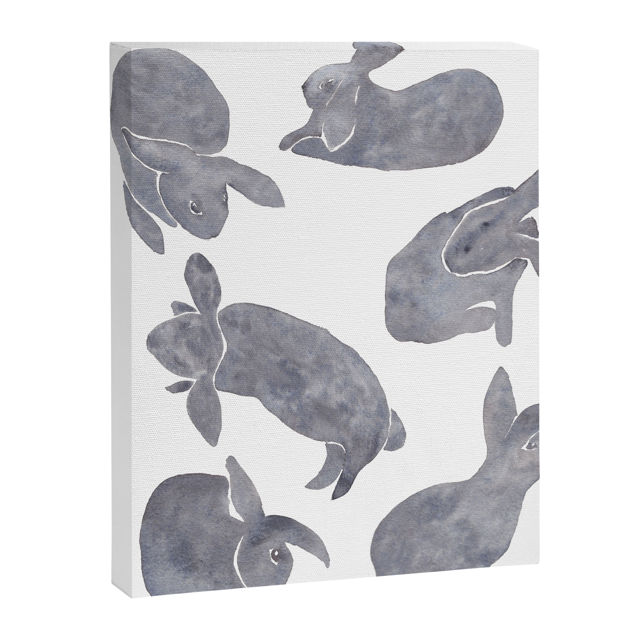 Bunny Poses Canvas Print Gallery Image 8
