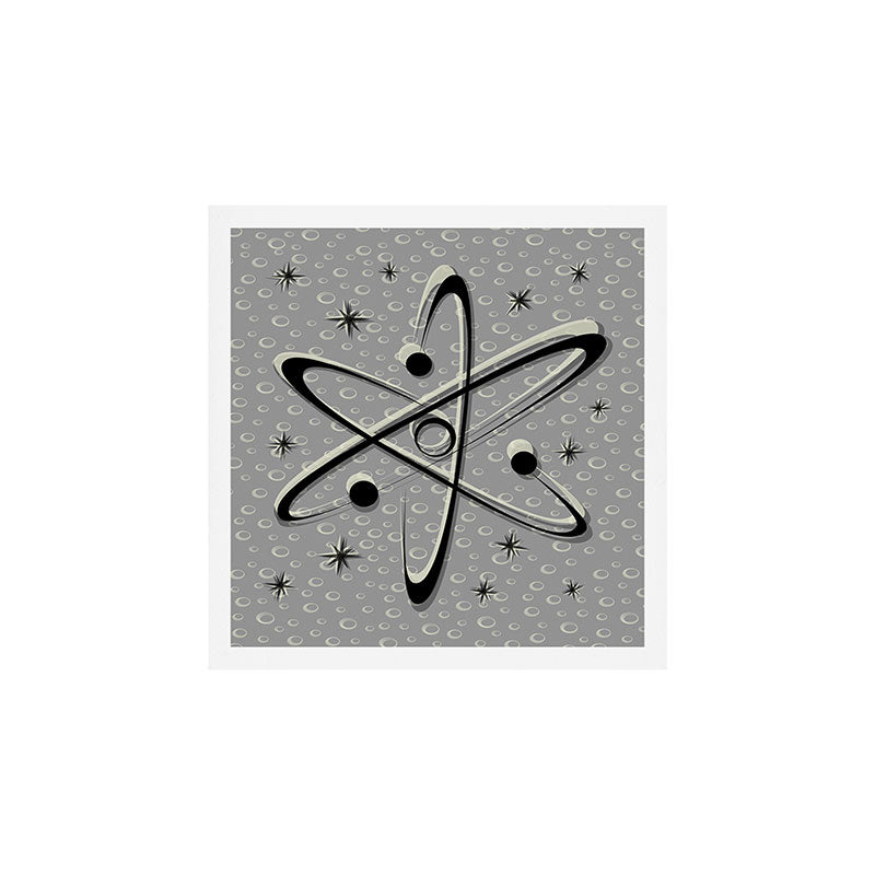 Atomic Love - Lunar Grey Art Print Gallery Image 1